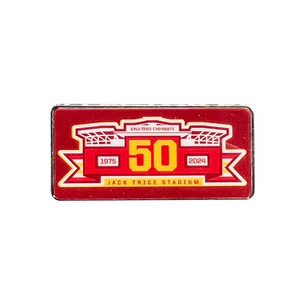 Jack Trice Stadium 50 Seasons Anniversary Collector Pin